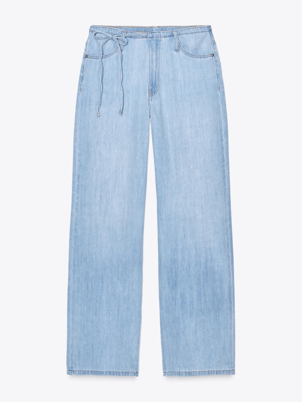 NWT Zara TRF Flowy Baggy Jeans - Size 8 / 40